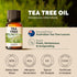 Kukka Tea Tree Essential Oil, 0.34 FL Oz, 100% Natural for Skin, Hair, Toenail & Soap Making