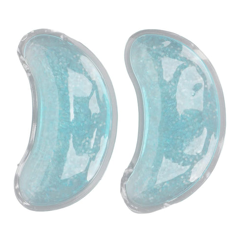 Under Eye Gold Gel Pads, Cooling Reusable Gel Eye Pack for Puffy Eyes, Gel Ice Pack Cooling Eye Pads