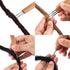 5 Pcs Dreadlocks Tool Set Includes 3 Pcs Crochet Hooks, 2 Pcs Interlocking Needles for Braid Craft