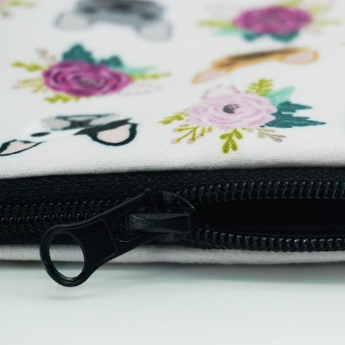 Small French Bulldog Purple Makeup Bag for Women, Travel Toiletry Bag, Accessories Organizer, Gift Idea