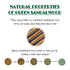 Wide Tooth Hair Comb - Natural Detangling Wooden Comb for Curly Hair - Sandalwood Comb