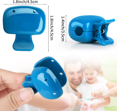 Toothbrush Cover Cap, Portable Toothbrush Protector, 6 Packs for Bathroom Travel
