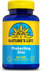 NATURE'S LIFE Protecting Zinc 50mg with 2.5mg Copper, 250 Tablets for Immune Support