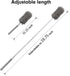 Tukuos Microfiber Duster for Cleaning, Hand Washable with 2pcs Replaceable Heads, Extendable Pole for Home Use