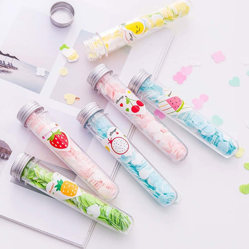 5 Boxes Multicolor Portable Disposable Paper Soap Sheets, Soap Flakes for Hand Washing Cleansers