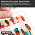 Set Set 2 1 Twice-a-Day Monthly Large Pill Organizer - AM/PM Medication Organizer for the Entire Month Pill Box