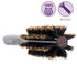 PERFEHAIR Small Round Hair Brush - Mini Round Boar Bristle Beard Brush for Thin or Short Hair