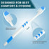Navona 300 PCS Bulk Toothbrush Pack - Colorful Manual Disposable Toothbrushes for Adults or Kids, Soft Bristles,