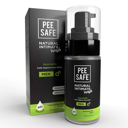 Kalyani Pee Safe Natural Intimate Wash for Men with Ayurveda Extracts - 100
