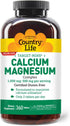 Country Life Target-Mins Calcium Magnesium Supplement for Bone Health, 1000mg Calcium, 500mg Magnesium
