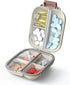 ZHIYES 7 Compartments Travel Pill Organizer, Foldable Portable Airtight Daily Pill Box, Compact