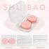 shuibao 6-Pack Set Contact Lens Case for Travel Contact Lens Solution Ideal for Storing Multiple Pairs of Lenses