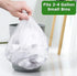 4 Gallon Trash Bag, 400 Count, Small Bathroom Garbage Bags, Clear Plastic Wastebasket Liners
