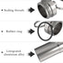 4 Pack Ear Plug Carrying Case, Portable Ear Plug Holder with Keychain, Waterproof Metal Ear Bud Carrying Case