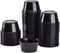 50 Pack 4oz Portion Cups, Disposable Plastic Containers, Tiny Dipping Shot Bowls for Food Serving & Snacks