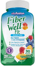 Vitafusion Fiber Well Fit Gummies Supplement, 90 Count (Packaging May Vary)