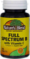 Nature's Blend Full Spectrum B with Vitamin C Powder, 100 Count (1269)