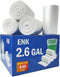 440 Counts 2.6 Gallon Clear Trash Bags ENK, Small Bathroom Trash Bags for Home Kitchen and Office