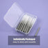40pcs Tiny Shower Head Nozzle Cleaning Brushes, Multifunctional Mini Tools for Small Hole Shower Head (Gray)