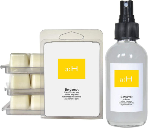 Set a:H Bergamot Scented Candle and Room Spray