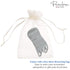 Parcelona French Simply Bear Paw Black Medium 3" Celluloid Side Slide In Jaw Hair Claw Clip for Women