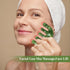 Jade Massage Comb, Gua Sha Comb - Natural Jade Stone Hair Comb for Head Scalp,Body, Facial Massage, Anti-Static Jade