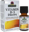 Nature's Answer Vitamin D-3 Drops with Extra Virgin Gold Olive Oil - Quickly Absorbed, No Fillers, 0.5oz