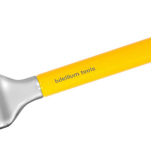 Bdellium Tools Professional Makeup Brush - Studio Series 971, Large Slanted Double Dome Blender with Soft Synthetic