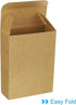 PATIKIL 3.8x2.8x1.2 Paper Soap Box, 40 Pack Homemade Soap Boxes for Birthday Christmas DIY Craft, Brown