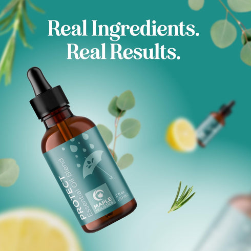 Thieves Myth Pure Essential Oil Blend - Purification Blend for Diffuser of Cinnamon, Eucalyptus, Lemon, Rosemary, Clove