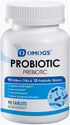 Probiotics 90 Billion CFUs, 18 Strains with 3 Organic Prebiotics & Vitamin C, Nutritional Supplement for Women, Men &