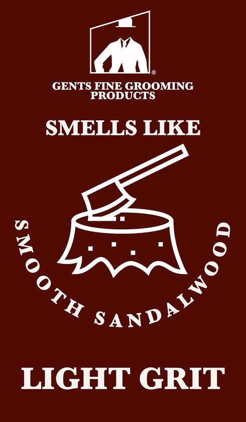 Gents Variety Men's Body Soaps - Moisturizing Bar Soap for Bath and Shower, All Skin Types, Sandalwood Spice