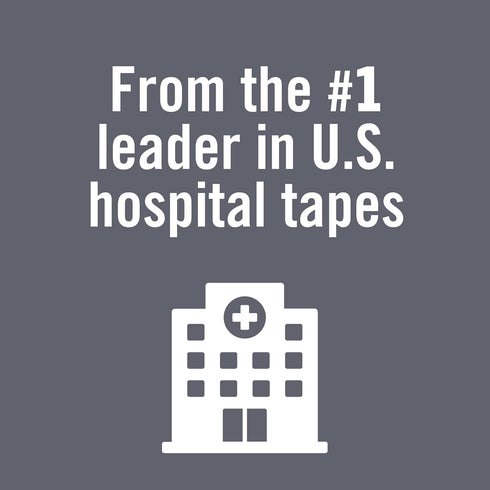 Nexcare Gentle Paper Tape Dispenser, Medical Paper Tape, 1 in x 10 Yds, 1 Dispenser