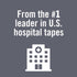 Nexcare Gentle Paper Tape Dispenser, Medical Paper Tape, 1 in x 10 Yds, 1 Dispenser