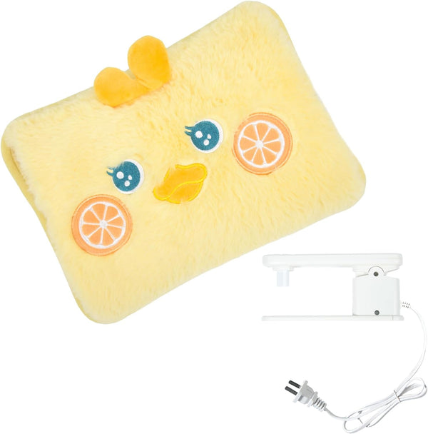 WITERY Electric Hot Water Bag with Cover- Rechargeable Heating Pad Hot Water