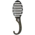 Wet Brush Shower Hair Brush Detangler - Ultra-soft IntelliFlex Bristles for Wet & Dry Hair, Black Glitter