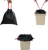 8 Gallon Drawstring Trash Bags, Black, 110 Counts
