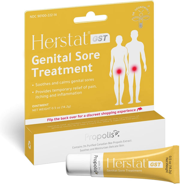 GST Genital Sore Treatment, Fast Relief from Genital Herpes Symptoms