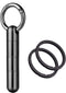 TISUR Keychain Pill Holder+TISUR Titanium Keychain Rings