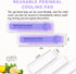 Reusable Perineal Ice Packs for Postpartum Care, 2 Gel Pads + 5 Washable Sleeves for Hemorrhoid Pain Relief