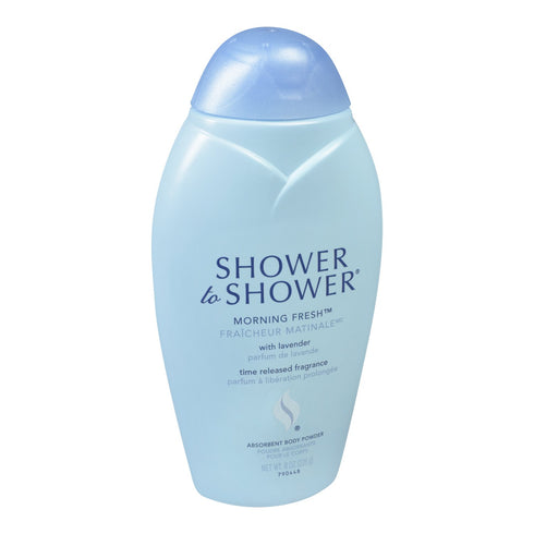 Shower To Shower Absorbent Body Powder, Morning Fresh, 8 oz