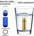Small Portable Pill Case with Keychain (10 Pack), Waterproof Aluminum Pill Organizer for Outdoor Travel
