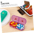 Weekly Pill Organizer Box Small Portable Travel Medicine Case with Multi-Grid Compartments for Morning and Evening