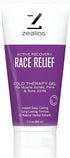 Zealios Race Relief Menthol Pain Relief Gel, 3oz Tube, Fast Acting for Muscle Pain & Arthritis, Cooling Formula
