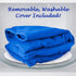 XL Heating Pad for Neck, Shoulders, and Back, Microwavable Natural Moist Heat Therapy Pad, 22x13”