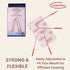Set of 2 Pure Copper Metal Tongue Cleaner Pack, Easy to Use Ayurvedic Tongue Scrapers for Better Oral Hygiene
