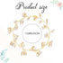 JAKAWIN Bride Rhinestone Wedding Hair Vine Crystal Headpiece Hair Accessories for Women Girls