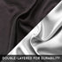 Large Round Satin Bonnet Sleep Cap for Women - Double-Layer Silky Hair Bonnet with Tie Band for Braids/Curly/Long Hair
