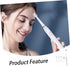 Set 3-in-1 Sonic Electric Toothbrush for Adults and Boys and Girls Rechargeable Oral Cleaning Brush Massager and Face