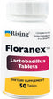 Rising Pharma Floranex Tablets - Lactobacillus Probiotic Dietary Supplements, 50 Tablets for Digestive Health